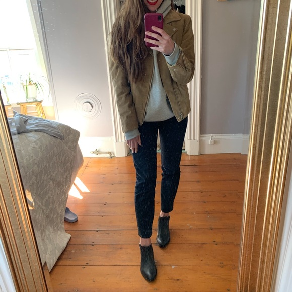 Rag & Bone Suede Moto Jacket - Picture 10 of 10